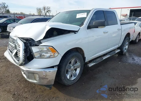 2017 Ram 1500 Big Horn 4X2 5'7 Box from USA, damaged, VIN 1C6RR6LM6HS751853